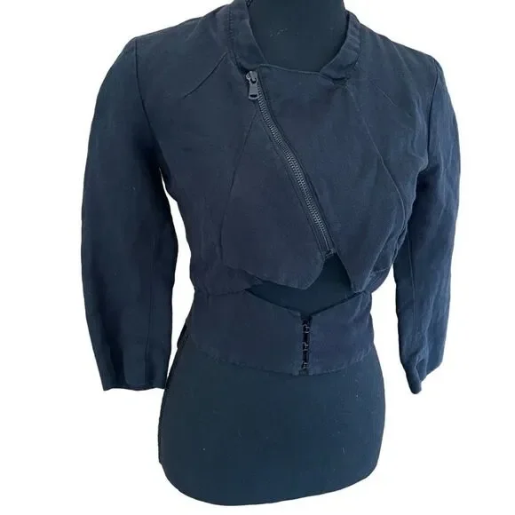 DIESEL Black Gold Evening jacket, black, size XXS - Picture 5 of 8